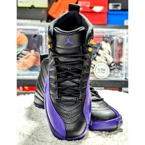 Nike Air Jordan 12 Retro Shoes Field Purple Black CT8013-057 Men's Size 13